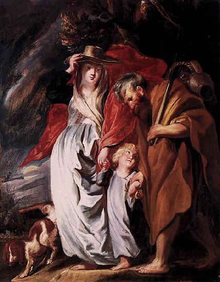 Jacob Jordaens Return of the Holy Family from Egypt